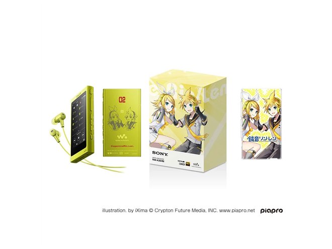 ソニー、ハイレゾウォークマン「初音ミク10周年記念モデル」など限定