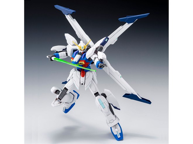 ガンダムビルドファイターズ GMの逆襲」ガンダムX十魔王が1/144プラモ