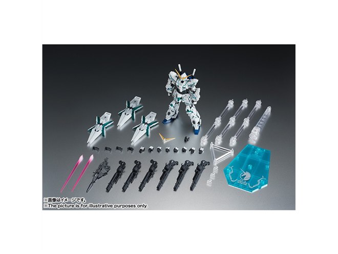 ユニコーンガンダム、彩色・マーキングなど追加したROBOT魂フィギュア