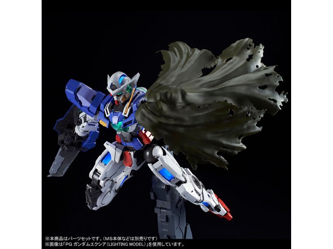 バンダイ、「ガンダムエクシア リペア」を再現できるパーツセット発売