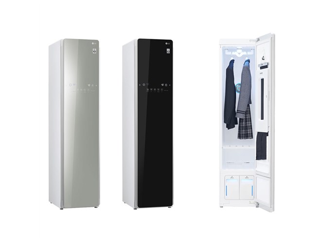 LGの衣類リフレッシュ機「LG styler」、Wi-Fi対応の「ミラー