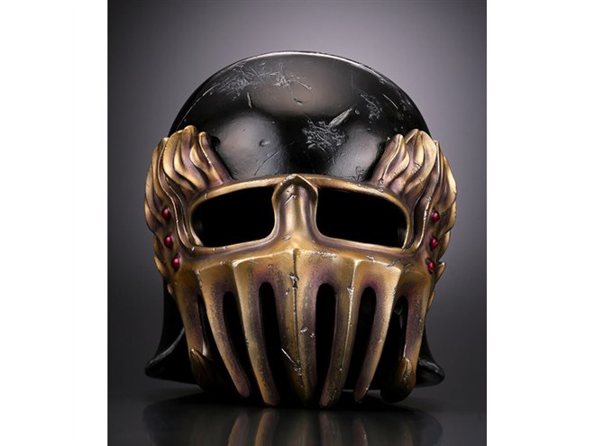 北斗の拳」より、ジャギ様の「ヘルメット」がソフビ実物大で製品化
