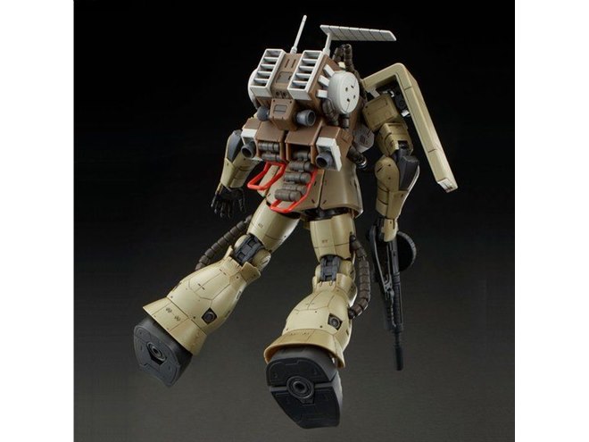 特徴的なパックパックを再現、「ザク・マインレイヤー」RGガンプラ