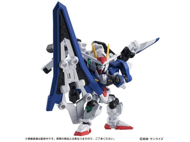 バンダイ、MSアンサンブル EX06B「00ガンダム＆ザンライザーセット