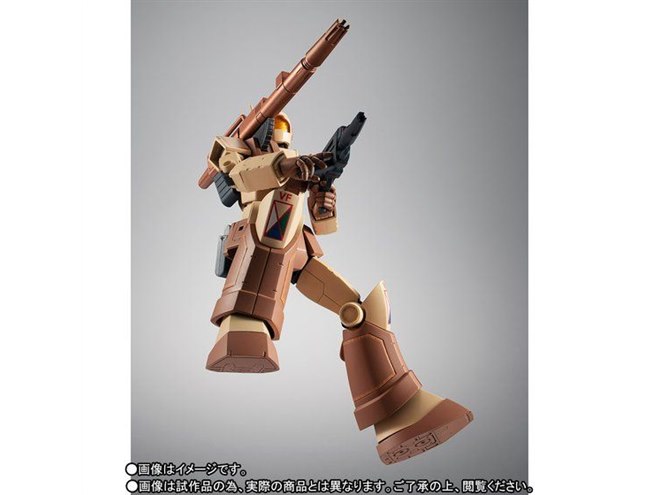 ジム・キャノン アフリカ戦線仕様が「ROBOT魂」から発売、サンドカラー