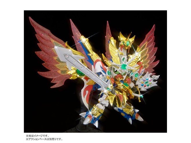 限定カードダス2枚がもらえる、「BB戦士 LEGENDBB 飛駆鳥大将軍」発売