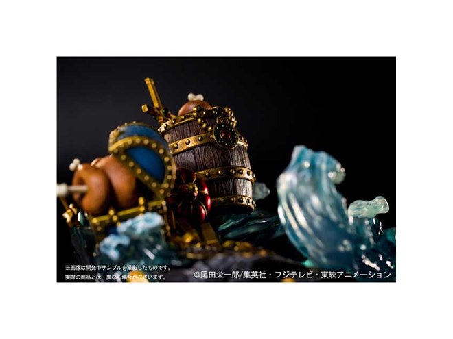 ワンピース ログコレクションより、全高約50cmの「モンキー・D・ルフィ