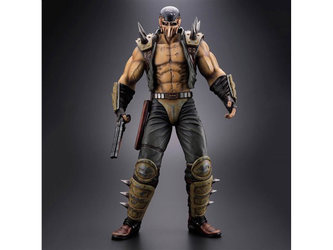 全高500mm、「北斗の拳」ケンシロウ＆ジャギのソフビ人形を海洋堂が