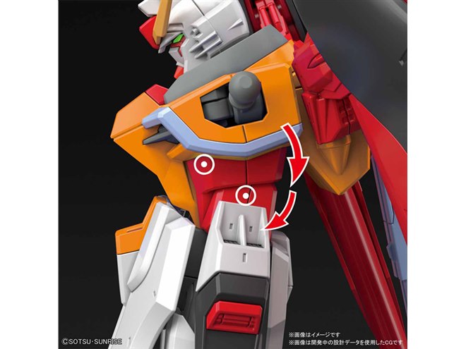 バンダイ、「HGCE 1/144 デスティニーガンダム（ハイネ専用機）」を7月