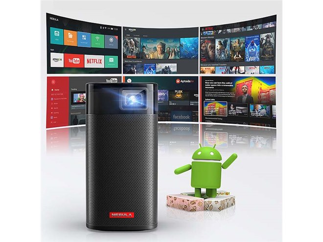 Anker、タッチパネルを採用したモバイルプロジェクター「Nebula Apollo