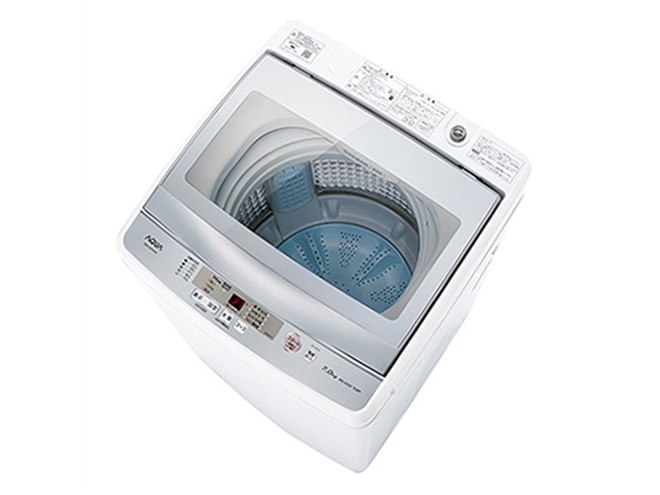 AQUA、内部が見える「クリアガラストップ」採用の全自動洗濯機2機種