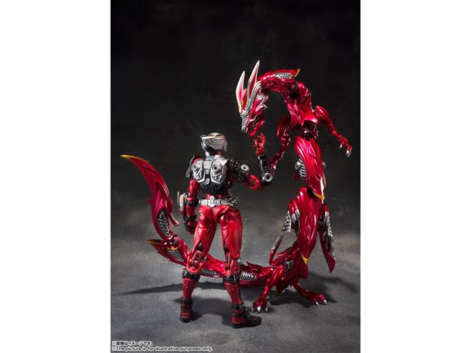 バンダイ、可動するドラグレッダーを従えた「S.I.C. 仮面ライダー龍騎