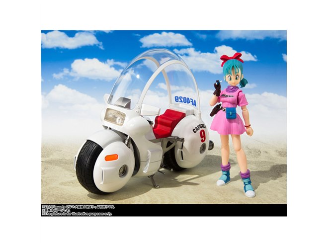 バンダイ、「ドラゴンボール」第1話の“ブルマのバイク”を立体化 - 価格.com