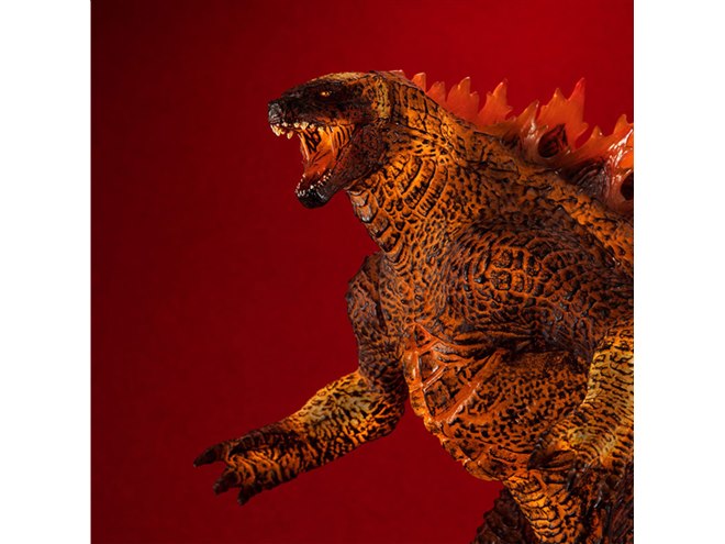 咆哮と発光のバーニング仕様！ 全高30cmの「UA Monsters ゴジラ2019