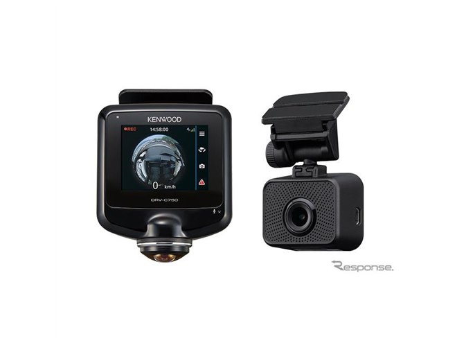 JVC KENWOODから待望の360度ドライブレコーダー“DRV-C750”登場 - 価格.com