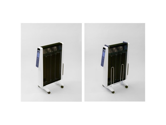 シロカ、軽量4.8kgで部屋を移動して使用できる「遠赤軽量ヒーター すぐ