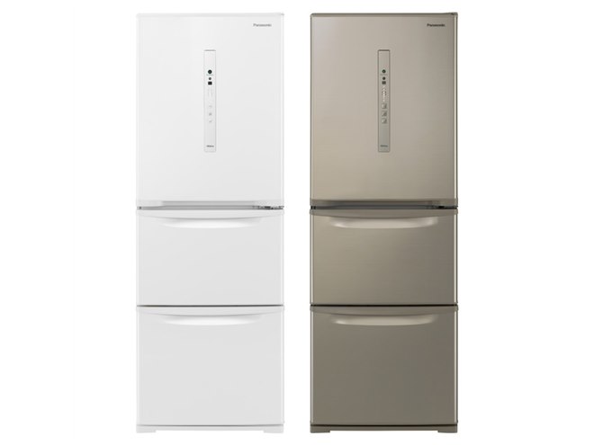 パナソニック、「エコナビ」機能に対応したノンフロン冷凍冷蔵庫4機種