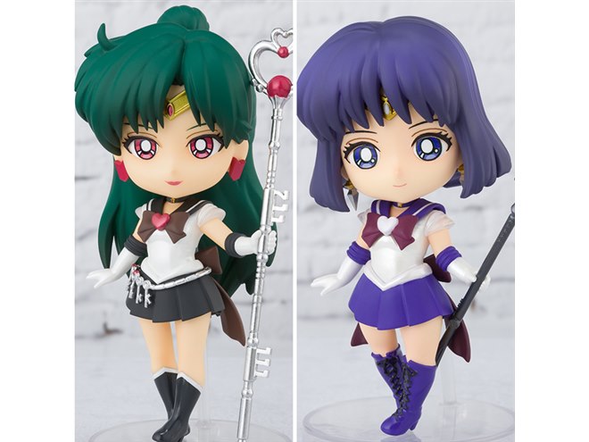 手のひらサイズの「Figuarts mini スーパーセーラープルート/サターン