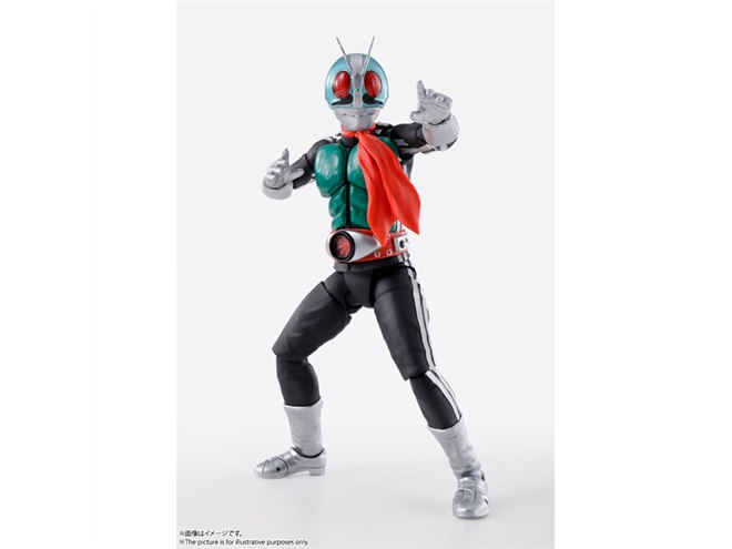 仮面ライダー生誕50周年記念、カラーリングを一新した「新1号」が登場