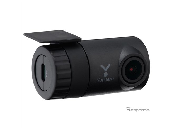 あおり運転をスマホに自動記録、ユピテルが無線LAN対応2カメラドラレコ