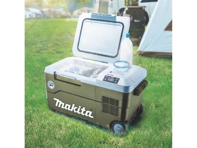 マキタ、別売り40Vmaxバッテリー対応の充電式保冷温庫「CW001G