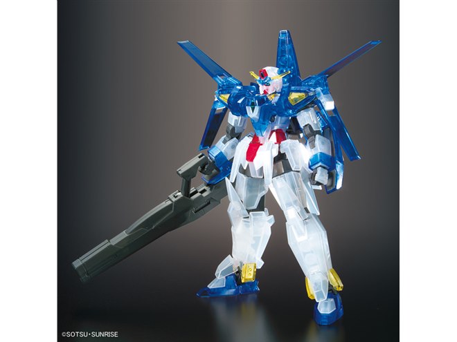 機動戦士ガンダムAGE」主役4機体がクリアカラー限定ガンプラセットに