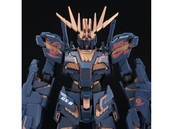 機動戦士ガンダムUC」NIKE SBカラーの限定HGガンプラ、9月24日より抽選