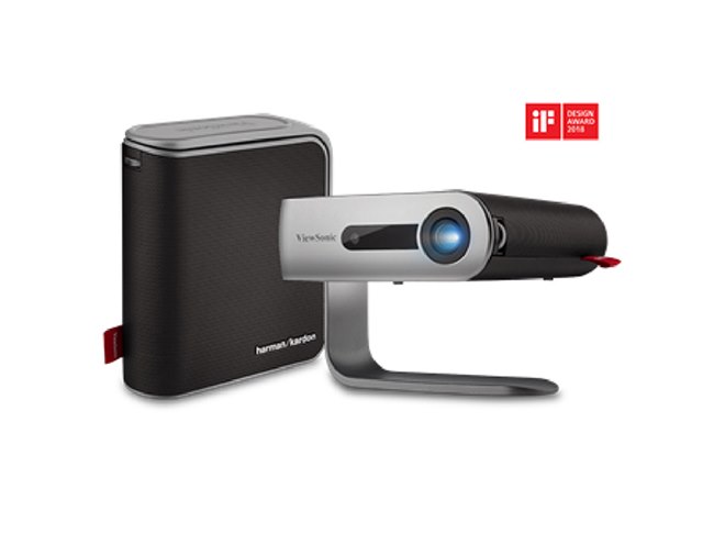 ViewSonic、天井や床に投射できるモバイルプロジェクター「M1+_G2