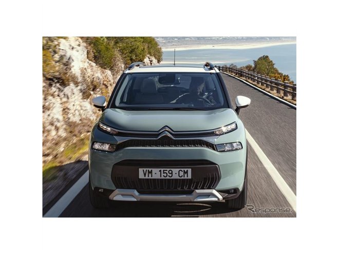 シトロエン C3エアクロス 改良新型、新フロントマスク採用…受注を欧州