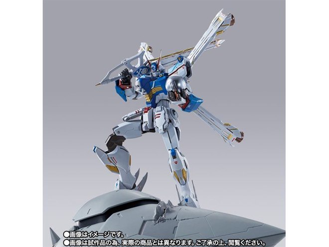 28,600円、“碧き第三の海賊”クロスボーン・ガンダムX3がMETAL BUILD
