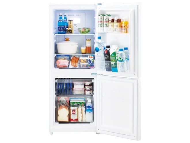 ハイアール、ひとり暮らし向けスリム設計で大容量48L冷凍室搭載の140L