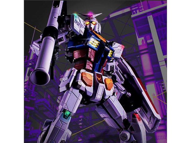 GUNDAM FACTORY YOKOHAMA「RX-78F00 ガンダム」夜間起動ver.が“超合金