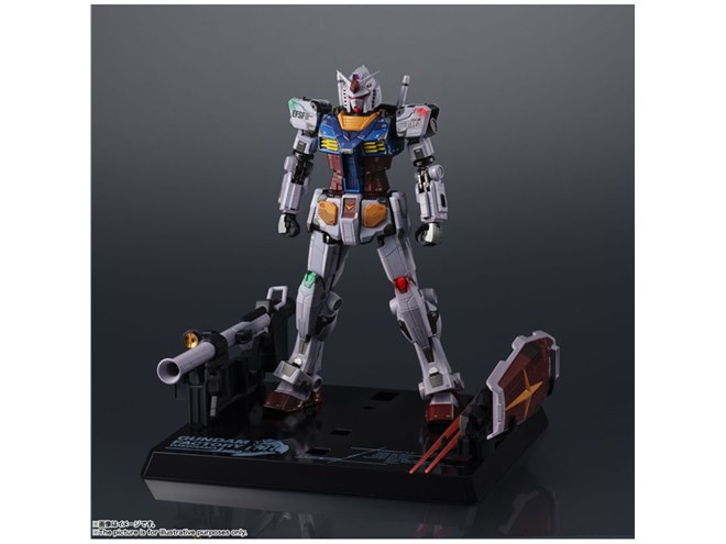GUNDAM FACTORY YOKOHAMA「RX-78F00 ガンダム」夜間起動ver.が“超合金
