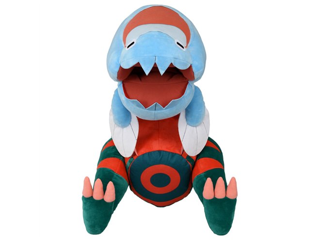 あの“エラがみ”を再現、ポケモンぬいぐるみ「ウオノラゴン」予約開始