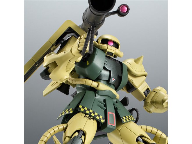 高機動型ザクII」初期生産型がver. A.N.I.M.E.に登場、ザク・バズーカ