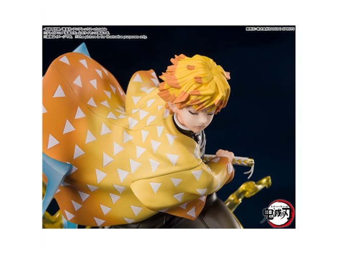 霹靂一閃を放つ「フィギュアーツZERO 我妻善逸」発売日決定、クリア