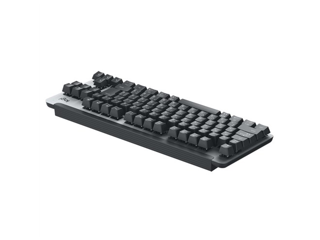 ロジクール、メカニカルキーボード「K835」の赤軸ワイヤレスモデルを8