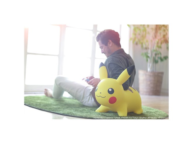 乗って遊べるピカチュウ、全長約50cmの「POKEMON AIR」2/15再販開始