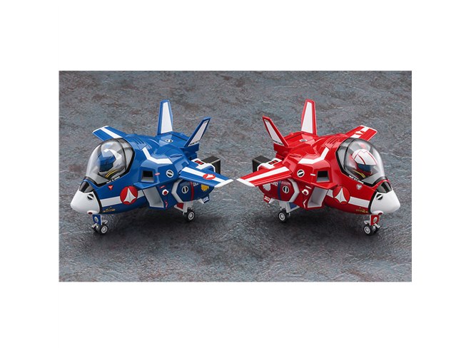 超時空要塞マクロス」マックス機＆ミリア機の“たまごひこーき”2機