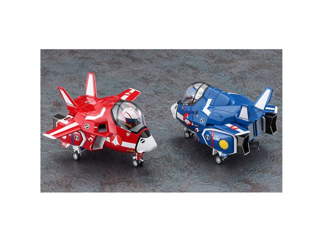 超時空要塞マクロス」マックス機＆ミリア機の“たまごひこーき”2機