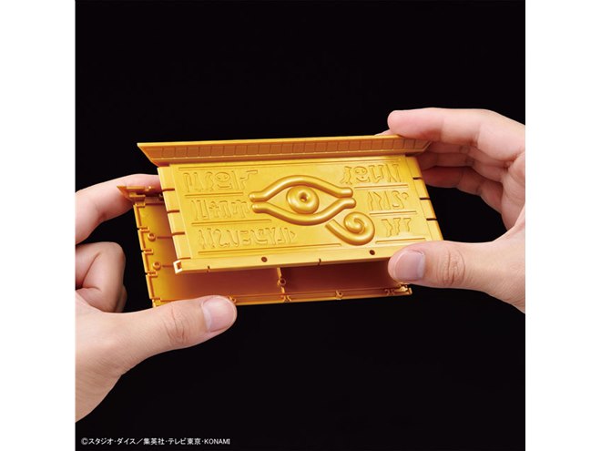 遊☆戯☆王」千年パズル用収納箱“黄金櫃”がプラモに、本日2/19より発売