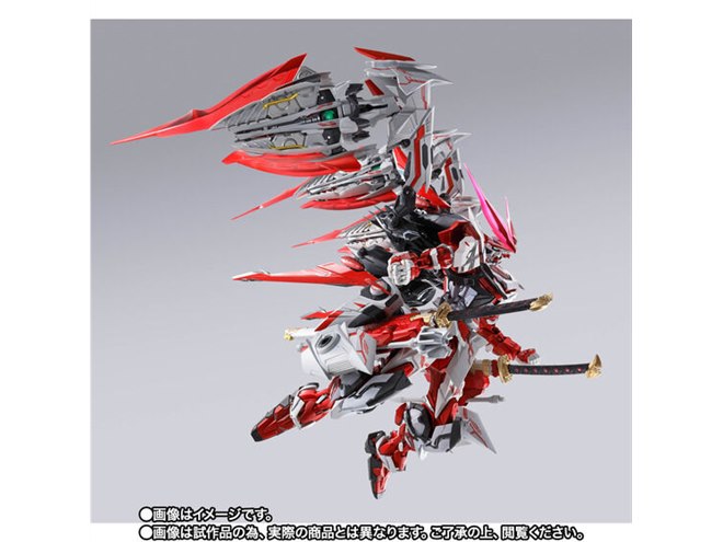 ガンダムアストレイ レッドドラゴニクス」がMETAL BUILD化、新武装付き