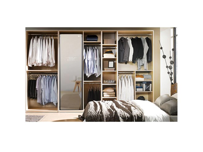 衣類リフレッシュ機「LG Styler」の大容量モデル「S5MB（ミラー）」が