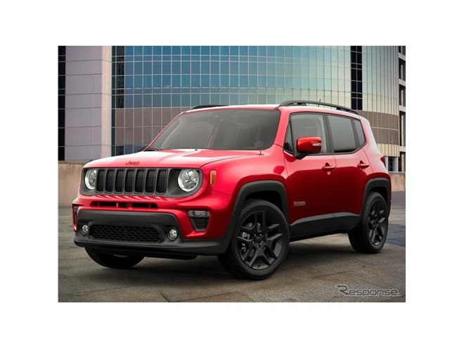 ジープ レネゲード に「RED」、新型コロナ医療を支援…米2022年型に設定