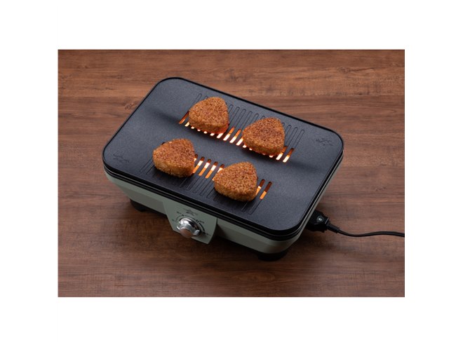 Aladdin、七輪をイメージした「グラファイト ミニグリラー」18,700円