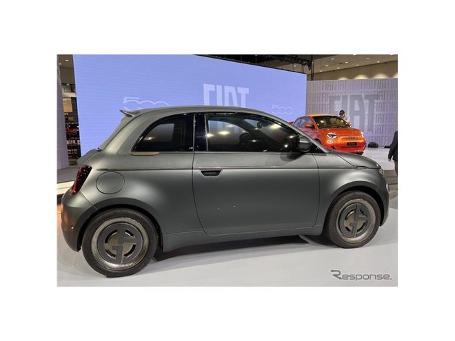 フィアットのコンパクトEVに「ジョルジオ・アルマーニ」仕様、1台限り