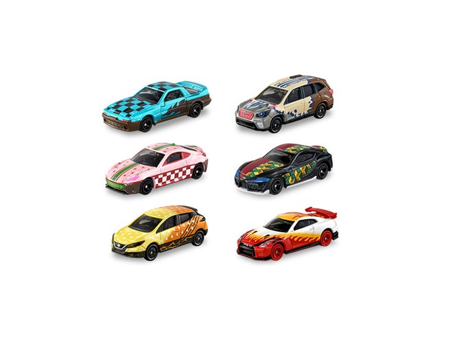 5月のトミカ】「鬼滅の刃トミカ スペシャルカラーコレクション」全6種