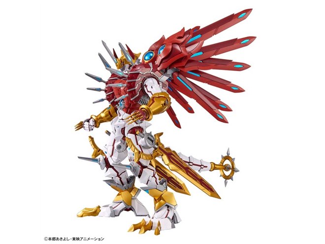 デジモンセイバーズ」光竜型デジモン・シャイングレイモンが立体化