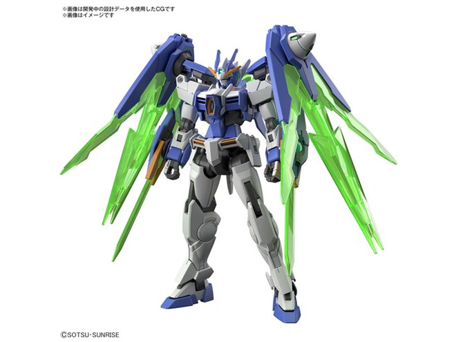 HGガンプラ「ガンダムダブルオーダイバーアーク」発売日決定、GN