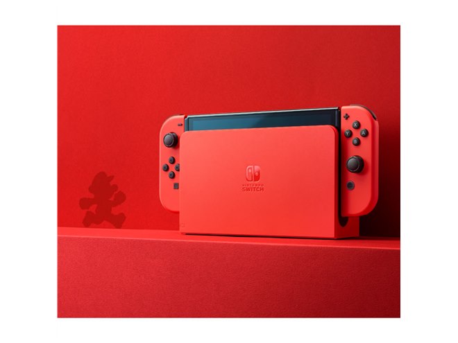 任天堂、“マリオの赤”がモチーフの「Nintendo Switch（有機ELモデル